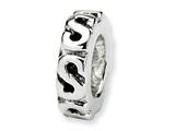 Reflections™ Sterling Silver Swirl Spacer Bead / Charm