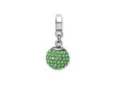 Reflections™ Sterling Silver August Swavorski Crystal Ball Dangle Bead / Charm