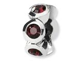 Reflections™ Sterling Silver June Swarovski Crystal Birthstone Bead / Charm