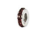 Reflections™ Sterling Silver June Single Row Swarovski Crystal Bead / Charm