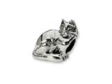 Reflections™ Sterling Silver Ragdoll Cat Bead / Charm