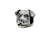 Reflections™ Sterling Silver Rottweiler Head Bead / Charm