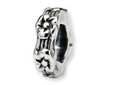 Reflections™ Sterling Silver Floral Spacer Bead / Charm