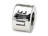 Reflections™ Sterling Silver Live Laugh Love Spacer Bead / Charm