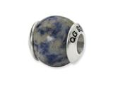 Reflections™ Sterling Silver Sodalite Stone Bead / Charm