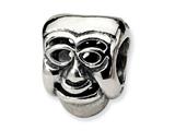Reflections™ Sterling Silver Comedy Mask Bead / Charm