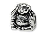Reflections™ Sterling Silver Hear No Evil Bead / Charm