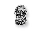 Reflections™ Sterling Silver CZ Buddha Bead / Charm