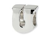 Reflections™ Sterling Silver Letter U Bead / Charm