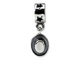 Reflections™ Sterling Silver Cowboy Hat Dangle Bead / Charm