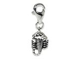 Reflections™ Sterling Silver Scorpion Click-on / Lobster Clasp for Bead / Charm Bracelets