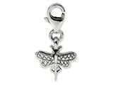 Reflections™ Sterling Silver Dragonfly Click-on / Lobster Clasp for Bead / Charm Bracelets