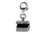 Reflections™ Sterling Silver Tresure Chest Click-on / Lobster Clasp for Bead / Charm Bracelets