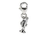 Reflections™ Sterling Silver Trumpet Click-on / Lobster Clasp for Bead / Charm Bracelets