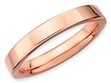 Stackable Expressions Sterling Silver Pink-plated Stackable Ring