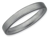 Stackable Expressions Sterling Silver Rhodium Satin Stackable Ring