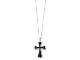 Sentimental Expressions(tm) Sterling Silver and CZ Enameled My Refuge 18 Inch Necklace