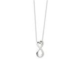 Sentimental Expressions(tm) Sterling Silver Polished Infinite Love 18 Inch Necklace
