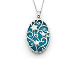 Sentimental Expressions(tm) Sterling Silver Dream Bigger 18 Inch Necklace