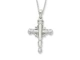 Sentimental Expressions(tm) Sterling Silver Full Surrender 18 Inch Necklace