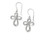 Sentimental Expressions(tm) Sterling Silver CZ Endless Hope Earrings