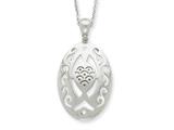 Sentimental Expressions(tm) Sterling Silver Praying and Believing With You 18 Inch Necklace