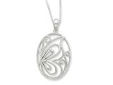 Sentimental Expressions(tm) Sterling Silver Become What You Believe 18 Inch Necklace