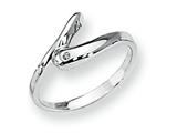 Sterling Silver and Diamond Ring