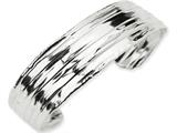 Sterling Silver Fancy Cuff Bracelet