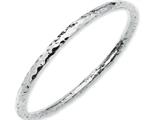 Sterling Silver Slip-on Bangle