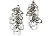 Sterling Silver Fancy Ball Post Earrings