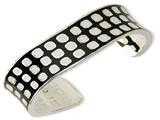 Sterling Silver Resin Cuff Bracelet