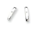 White Ice™ Sterling Silver Diamond Earrings