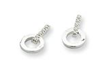 White Ice™ Sterling Silver Diamond Earrings