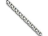 Chisel Stainless Steel Brushed and Polished Bracelet - 8.5 inches