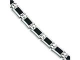 Chisel Stainless Steel Enameled Bracelet - 9 inches