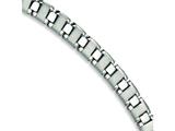 Chisel Stainless Steel Brushed and Polished Bracelet - 8.75 inches