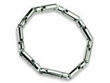 Chisel Stainless Steel Polished Bracelet - 8.5 inches