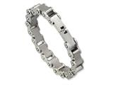 Chisel Stainless Steel Brushed and Polished Bracelet