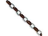 Chisel Stainless Steel Chocolate color IP - 8.5 inches
