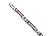 Chisel Stainless Steel and Chocolate color IP - 8.5 inches