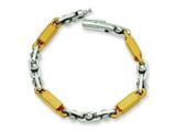 Chisel Stainless Steel Link Bracelet - 8 inches