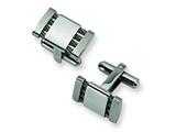 Chisel Stainless Steel Cuff Links