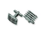 Chisel Stainless Steel Cuff Links