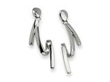 Chisel Stainless Steel Earrings