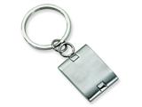 Chisel Stainless Steel Brushed and Polished Key Chain
