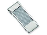 Chisel Stainless Steel Grey Carbon Fiber Money Clip