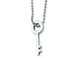Chisel Stainless Steel Key Necklace - 22 inches