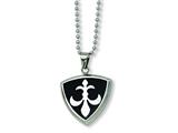 Chisel Stainless Steel Enameled Necklace - 24 inches