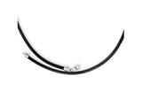 Chisel 3 Genuine Leather Greece Textured Necklace - 20 inches